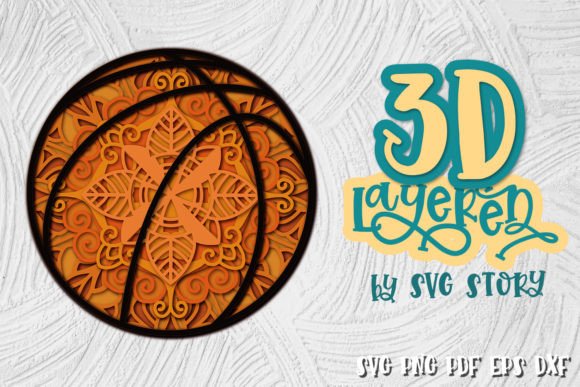 3D Basketball Ball Layered Sport Games: A Creative Tool for Dynamic Designs
