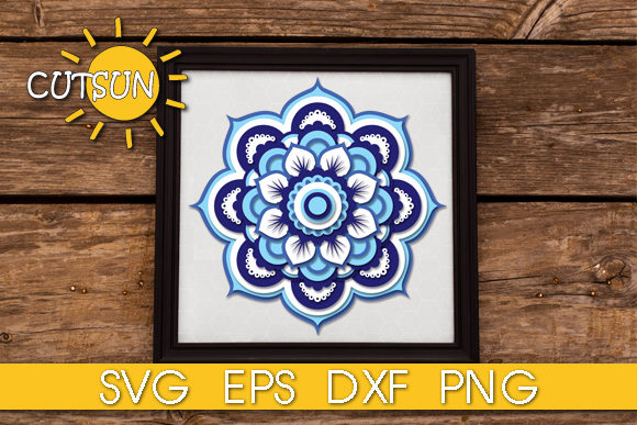 3D Layered Mandala 20 Layers – A Creative Tool for Modern Crafting and Personalization