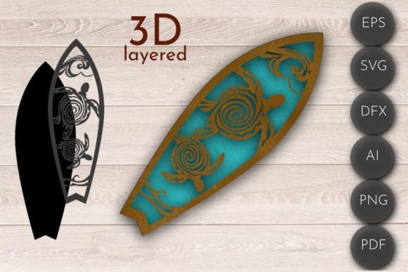 3D Layered SVG and Flip Flop Zone Laser Cut Projects: Creative Possibilities for Home Decor