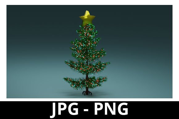 3d Rendered Christmas Tree for Christmas: Elevating Seasonal Design Projects