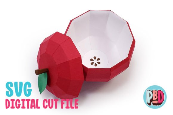 Apple Treat Bowl 3D Papercraft: A Creative and Versatile Addition to Modern Crafting
