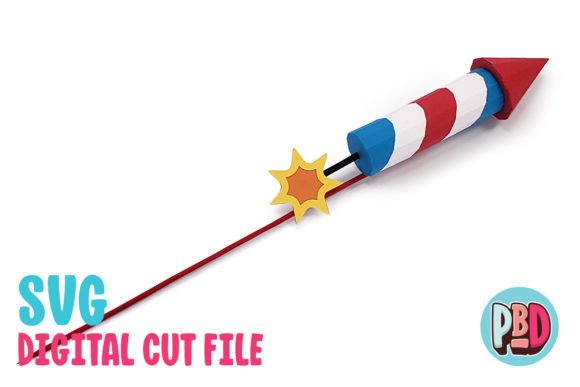 Bottle Rocket 3D Decoration: A Versatile Addition to Any Celebration