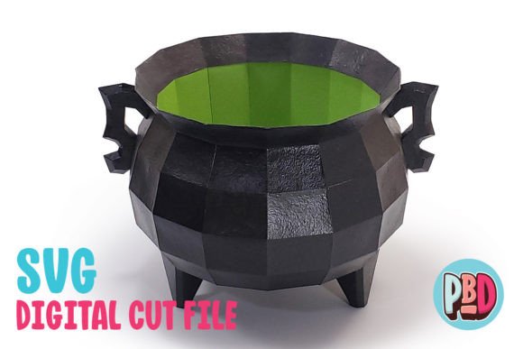 Cauldron 3D Papercraft for Creative Projects