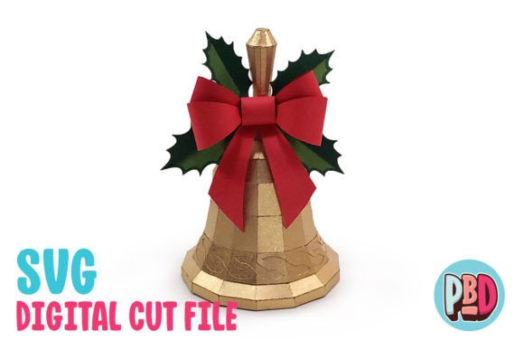 Christmas Bell 3D Papercraft: A Strategic Creative Tool for Holiday Branding and Decor