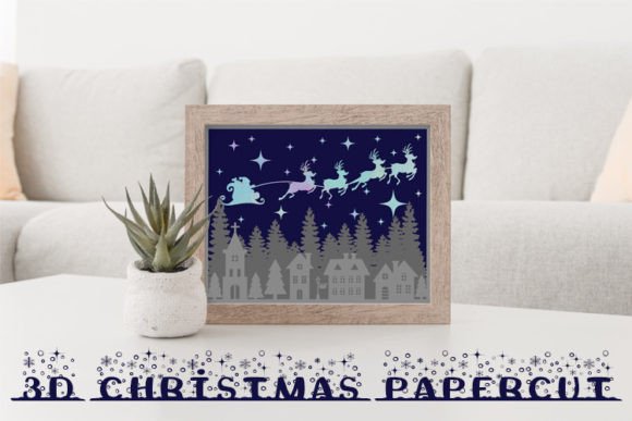 Christmas Svg Layered 3d SVG