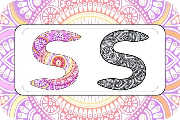 Layered Alphabet S Letter 3D Mandala SVG: A Creative Tool for Designers and Entrepreneurs
