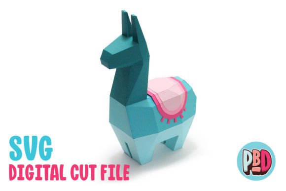 Llama 3D Papercraft: A Stylish and Versatile Decor Solution