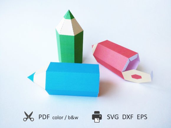 Pencil Gift Box 3D SVG: A Strategic Tool for Creative and Business Applications